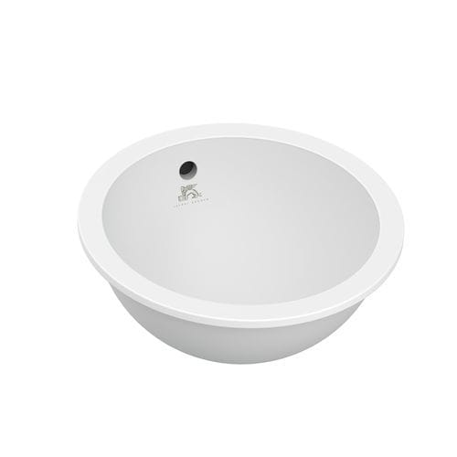 Lavabo sottopiano - LB 7230 - LEFROY BROOKS - in ceramica / rotondo / senza foro