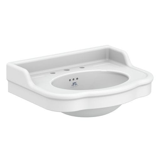 Lavabo sospeso - LB 7703 - LEFROY BROOKS - in ceramica / 3 fori / con troppopieno