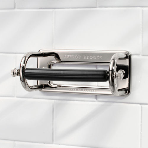 Portarotolo da parete - BK 4500 - LEFROY BROOKS - in metallo cromato / in ceramica / per uso residenziale