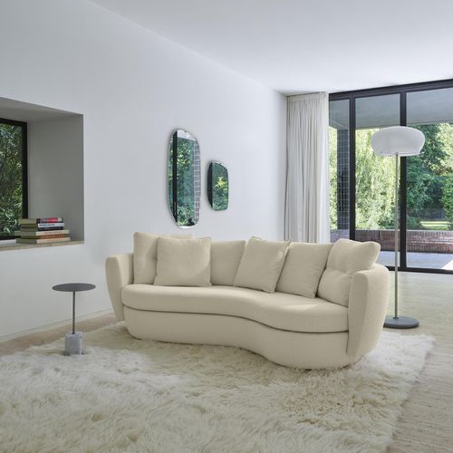 Divano modulare - IPANEMA - Ligne Roset - a semicerchio / design / in tessuto