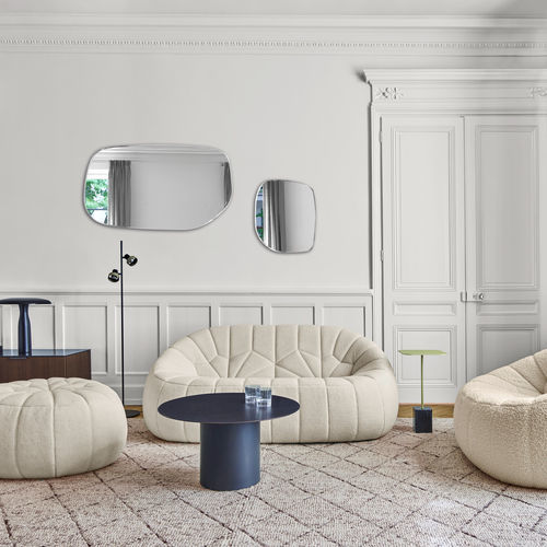 Divano contemporaneo - OTTOMAN - Ligne Roset - in tessuto / in schiuma di poliuretano / in pelle