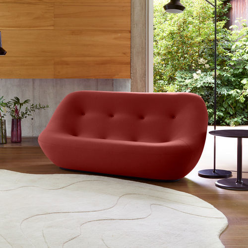 Divano contemporaneo - BONNIE - Ligne Roset - in tessuto / in pelle / con rivestimento rimovibile