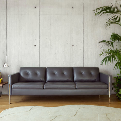 Divano contemporaneo - ANDY - Ligne Roset - in tessuto / in pelle / in poliuretano