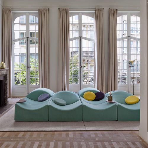Divano modulare - ASMARA  - Ligne Roset - design / in tessuto / in espanso