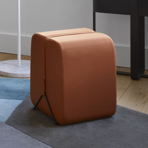 Pouf design - MOBIDEC  - Ligne Roset - in poliuretano / in pelle / in tessuto
