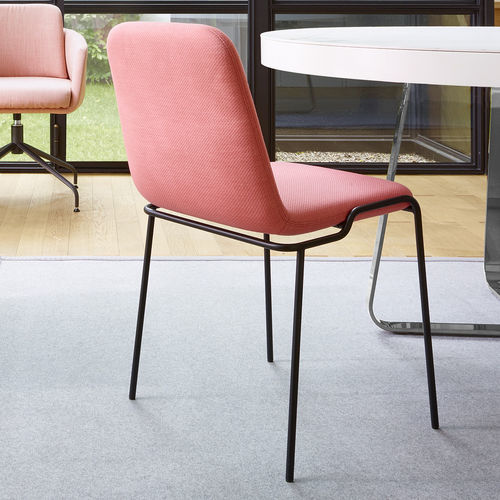 Sedia contemporanea - TADAO - Ligne Roset - da interno / in ABS / in tessuto