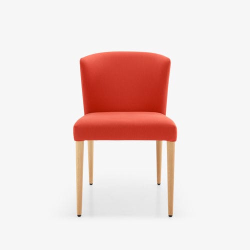 Sedia da pranzo contemporanea - CIRCO / CIRCA - Ligne Roset - da interno / in tessuto / con supporto in faggio