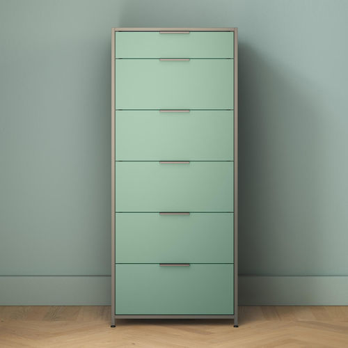 Cassettiera contemporanea - DITA - Ligne Roset - in alluminio / in mogano / in legno laccato