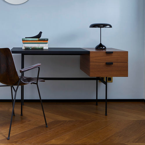 Scrivania da terra - TANIS - Ligne Roset - contemporanea / in noce / in laminato