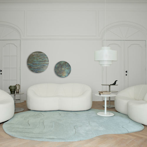 Tappeto contemporaneo - GAVRINIS 3 - Ligne Roset - a motivi / in lana / in ciottoli per interni