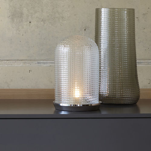 Lampada da tavolo - CAR - Ligne Roset - in alluminio / in vetro soffiato / contemporanea