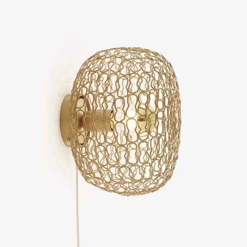 Applique design - JALI - Ligne Roset - da interno / in acciaio laccato / scultura