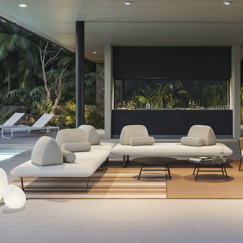 Divano modulare - MURTOLI - Ligne Roset - design / da giardino / in tessuto