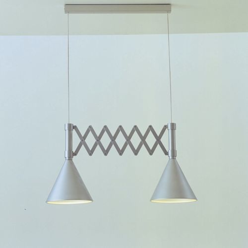 Lampada a sospensione - EXTENSIBLE - Ligne Roset - in alluminio anodizzato / contemporanea / con cavo