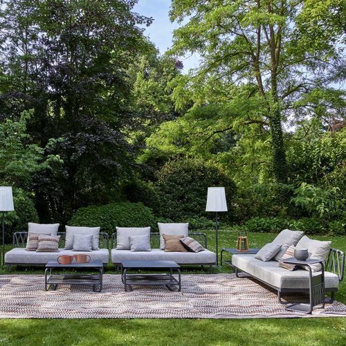 Divano contemporaneo - VALMER - Ligne Roset - da esterno / idrorepellente / in polipropilene