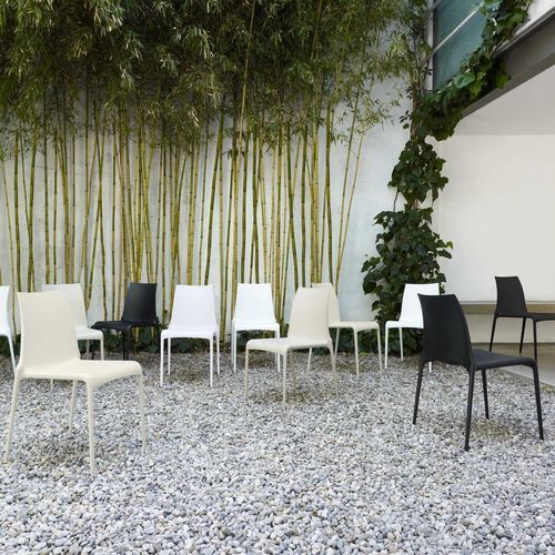 Sedia contemporanea - PETRA - Ligne Roset - da interno / da esterno / in poliuretano