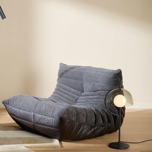 Chauffeuse contemporanea - TOGO BOSS - Ligne Roset - in pelle / in tessuto / imbottita