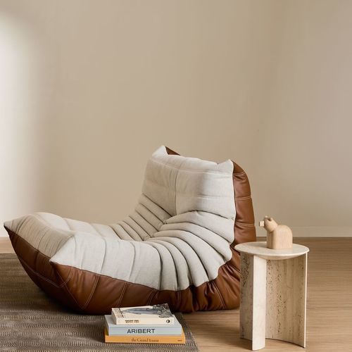 Chauffeuse moderna - TOGO BOSS - Ligne Roset - in pelle / in tessuto / imbottita