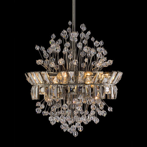 Lampada a sospensione - EMBASSY 6719-A-12 - J. & L. LOBMEYR - in ottone / in cristallo Swarovski® / in stile