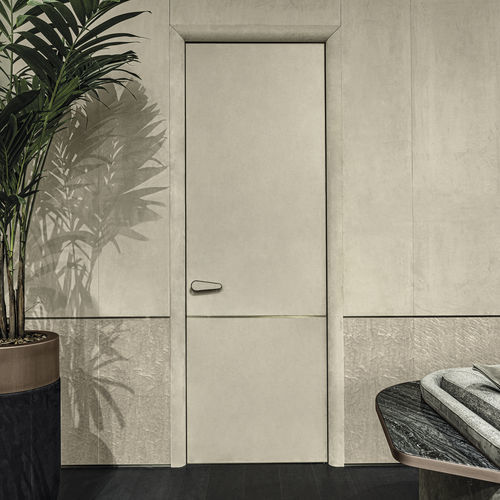 Porta da interno - FOREVER - LONGHI S.p.a. - in legno / in vetro / battente