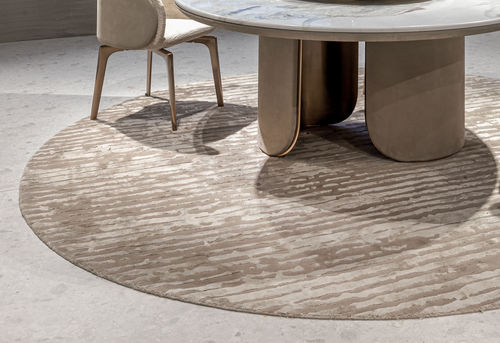Tappeto contemporaneo - SEAMLESS - LONGHI S.p.a. - a righe / in lana / in seta