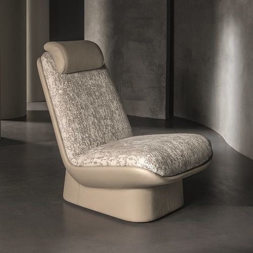 Poltrona contemporanea - SIRI - LONGHI S.p.a. - in tessuto / in pelle / in schiuma di poliuretano
