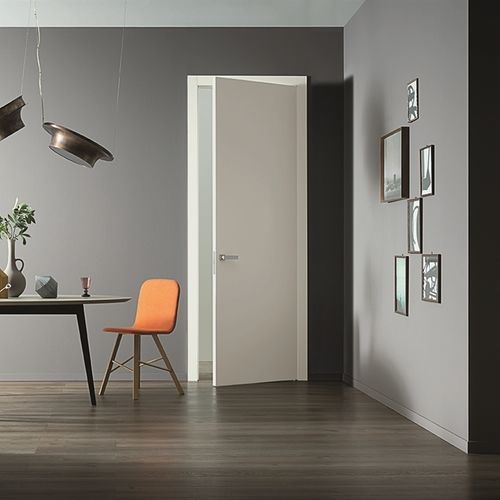 Porta da interno - LCD62 - Lualdi - in legno / battente / contemporanea