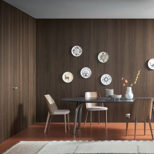 Pannello decorativo in legno - BOISERIE - Lualdi - per interni / laccato / opaco