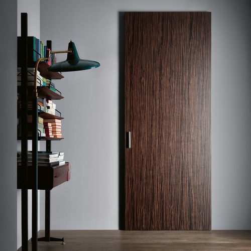 Porta da interno - DRIVE - Lualdi - in legno / in vetro / scorrevole