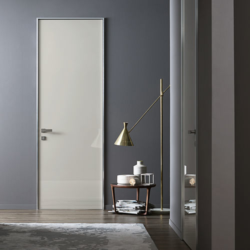 Porta da interno - L41 - Lualdi - in legno / in vetro / in alluminio