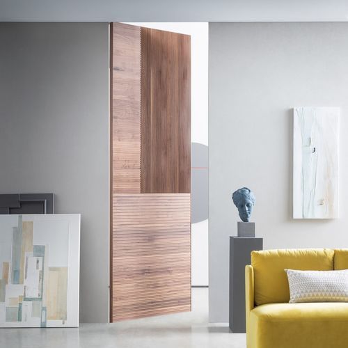 Porta da interno - Matrix - Lualdi - in legno / battente / scorrevole
