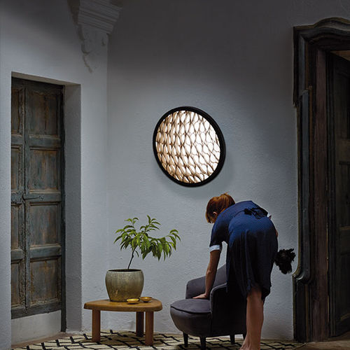 Applique contemporanea - CERVANTES - Lzf-Lamps - da interno / in legno / in acrilico