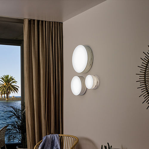 Applique contemporanea - GEA - Lzf-Lamps - da interno / in legno / in acrilico