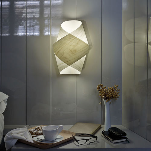 Applique design originale - ORBIT - Lzf-Lamps - da interno / in legno / per uso residenziale