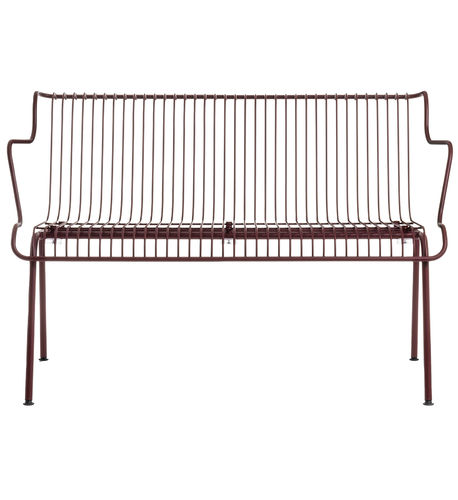 Panca da giardino contemporanea - SOUTH - MAGIS - in poliestere / in acciaio / in filo metallico