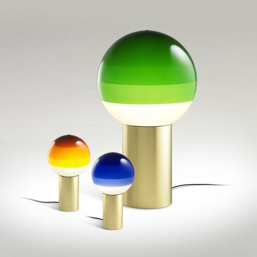 Lampada da tavolo - DIPPING LIGHT - Marset Iluminacion - in ottone / in vetro / contemporanea