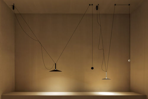 Lampada a sospensione - MILANA - Marset Iluminacion - in alluminio / contemporanea / senza fili