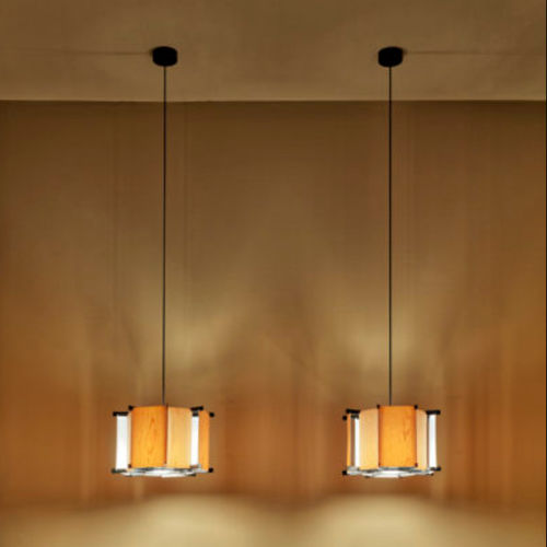 Lampada a sospensione - MVV - Marset Iluminacion - in ferro / in policarbonato / contemporanea