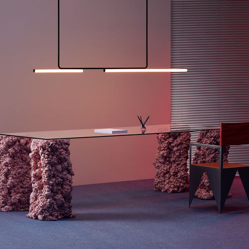 Lampada a sospensione - AMBROSIA - Marset Iluminacion - in alluminio anodizzato / in metacrilato / contemporanea