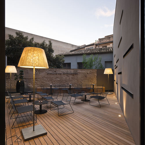 Lampada da terra - TXL - Marset Iluminacion - in plastica / in fibra di vetro / contemporanea