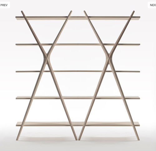 Scaffale design originale - CROSS - Meritalia - in legno