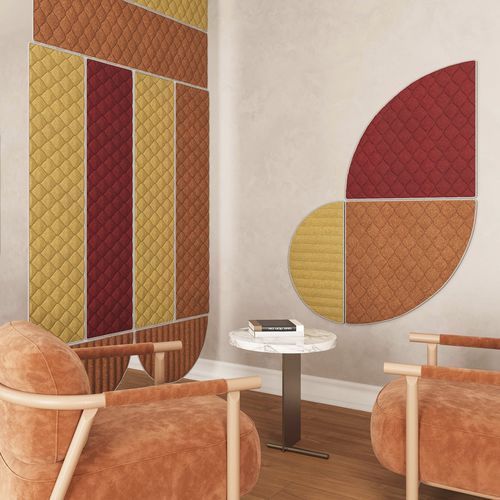 Baffle acustico in PET - QuiltForms 27"  - MIO - in plastica riciclata / sospeso / da parete