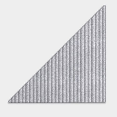 Baffle acustico in PET - QuiltForms 54"  - MIO - in plastica riciclata / da parete / triangolare