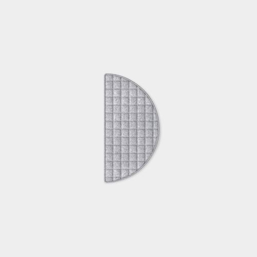 Separatore di spazi in PET - QuiltForms 27" Half Circle - MIO - in plastica riciclata / contract / da interno