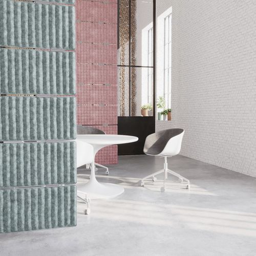 Separatore di spazi in PET - QuiltForms 13.5" Rectangle - MIO - in plastica riciclata / contract / da interno