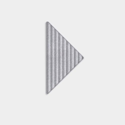 Separatore di spazi in PET - QuiltForms  27" Triangle - MIO - in plastica riciclata / contract / da interno