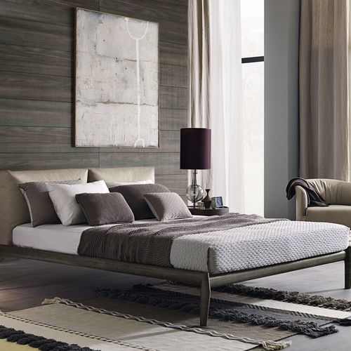 Letto a due posti - ELADIO - MisuraEmme SpA - contemporaneo / imbottito / in tessuto