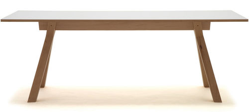 Tavolo contemporaneo - V - Modus - in legno / rettangolare