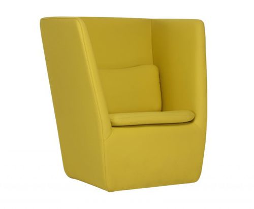 Poltrona contemporanea - COCOON - Modus - in pelle / a schienale alto