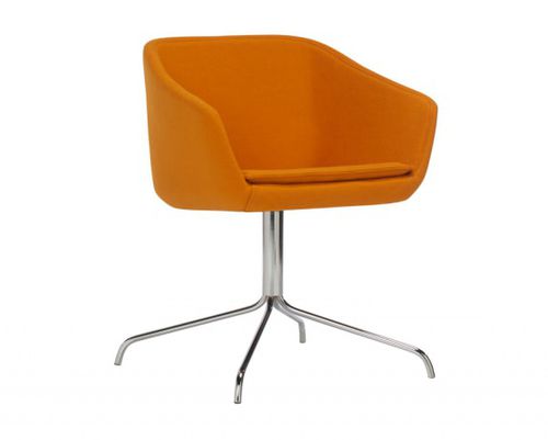 Sedia contemporanea - DUNE - Modus - in tessuto / con base a stella / girevole
